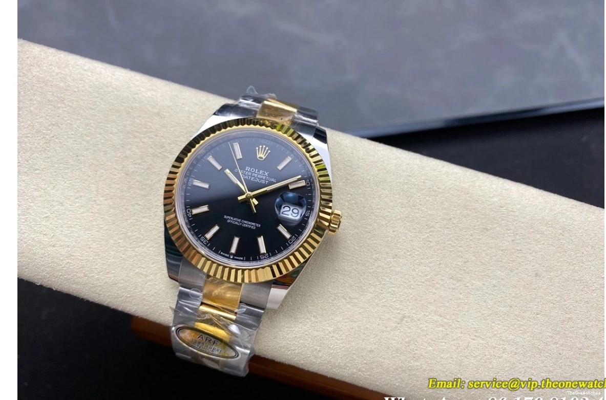Datejust Black 41mm Stk ARF Version) Heavy Oys SS 126333 SH3235(Tungsten YG 0509